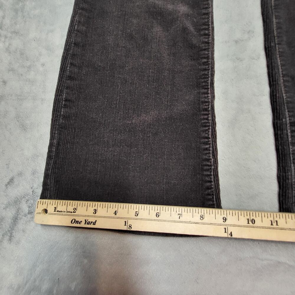 KUT From The Kloth Pants Womens 12 Brown Flared Corduroy Chino Stretch - Picture 5 of 10